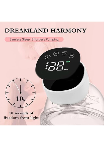 Sessiz Göğüs Pompası Giyilebilir Göğüs Pompası Ağrısız Göğüs Pompası Tam Otomatik Göğüs Pompası Elektrikli Ev Göğüs Pompası Beyaz (Yurt Dışından) modelleri