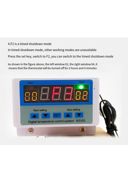 Dijital Sıcaklık Kontrol Cihazı 220V Maksimum 5000W Dijital Termostat 30A -19 Ila 99℃ Sıcaklık Kontrol Cihazı Anahtarı XH-W3103 (Yurt Dışından) fiyatları