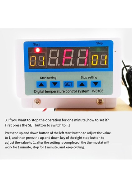 Dijital Sıcaklık Kontrol Cihazı 220V Maksimum 5000W Dijital Termostat 30A -19 Ila 99℃ Sıcaklık Kontrol Cihazı Anahtarı XH-W3103 (Yurt Dışından) fırsatları