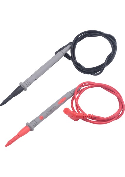 1 Çift Dijital Multimetre 1000V 20A Üniversal Test Kablosu Probu Kırmızı+Siyah (Yurt Dışından)