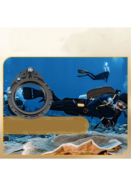 67 mm Dalış Lensi Çevirme Adaptörü M67 Makro Geniş Açı Lens Montaj Adaptörü Sualtı Su Geçirmez Muhafaza Kutusu (Yurt Dışından) indirimleri