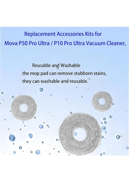 Mova P50 Pro Ultra / P10 Pro Ultra Elektrikli Süpürge Parçaları Için Yedek Aksesuar Kitleri Ana Yan Fırça Hepa Filtresi (Yurt Dışından) indirimleri