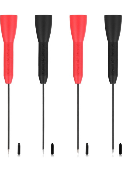 Adet Test Probu Bakır Problar Test Probu Pimleri Test Uçları Prob Multimetre Prob Iğnesi 2mm 600V/10A Delme Iğnesi (Yurt Dışından)