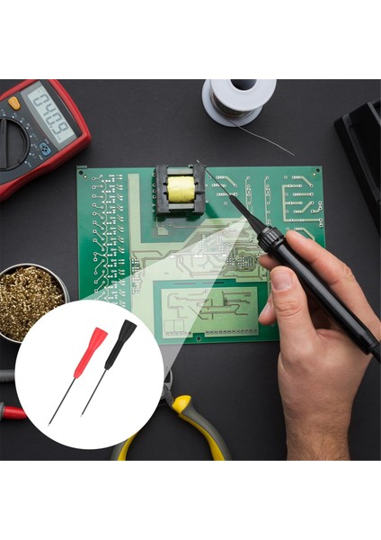 Adet Test Probu Bakır Problar Test Probu Pimleri Test Uçları Prob Multimetre Prob Iğnesi 2mm 600V/10A Delme Iğnesi (Yurt Dışından) indirimleri