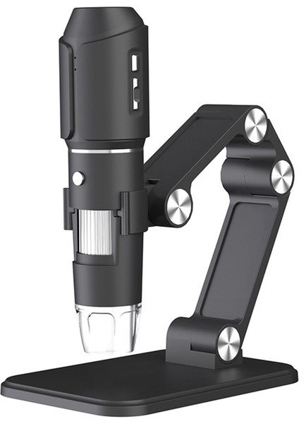 Kablosuz Mikroskop, Wifi USB Dijital El Mikroskobu, 50 Ila 1600X Kablosuz Büyütme, 8 LED Metal Standlı (Yurt Dışından) fiyatları