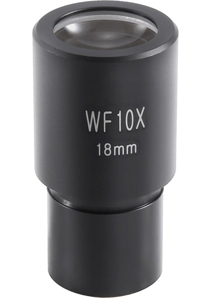 10X Mikroskop Göz Merceği Geniş Açı Optik Lensler Adaptör Alan 18MM Profesyonel Oküler Lens Standart (Yurt Dışından)