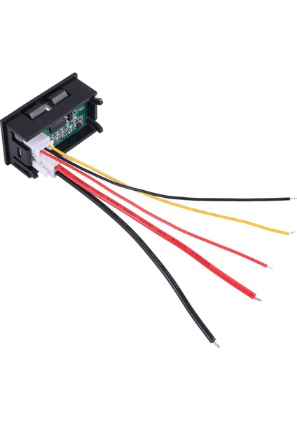 Adet Dijital Voltmetre Ampermetre Dc 100V 10A Mavi Kırmızı LED Akım Gerilim Ölçer Test Cihazı Çift Ekran Paneli Otomobil Için (Yurt Dışından)