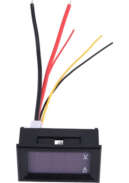 Adet Dijital Voltmetre Ampermetre Dc 100V 10A Mavi Kırmızı LED Akım Gerilim Ölçer Test Cihazı Çift Ekran Paneli Otomobil Için (Yurt Dışından) modelleri