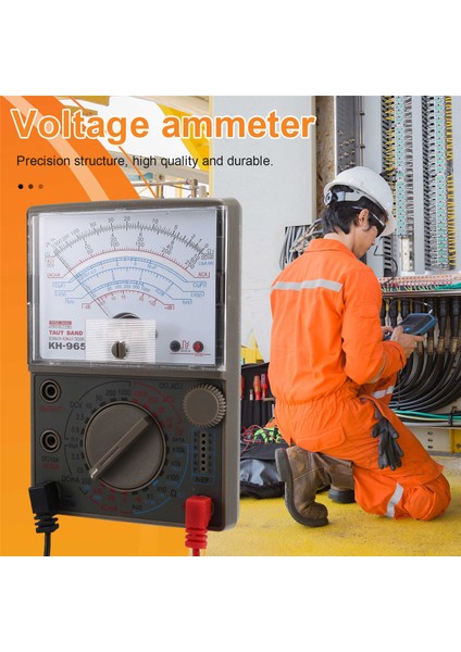 KH-965 Analog Multimetre Mekanik Işaret Ölçer Ac/dc Gerilim Akım Direnç Ölçer Test Kalemi Çoklu Test Cihazı (Yurt Dışından) fırsatları