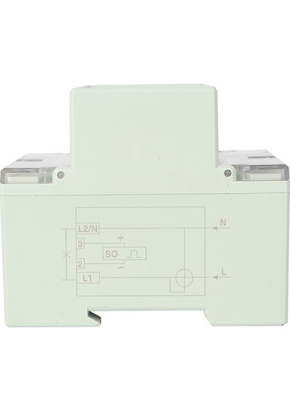 Elektrik Tek Fazlı Iki Kablolu Ac 220V 100A Enerji Ölçer Kwh Sayacı Tüketim Analog Elektrik Wattmetresi (A) (Yurt Dışından) fiyatları