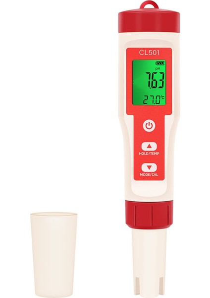 Klor Test Kalemi 5'i 1 Arada Su Kalitesi Test Cihazı Cl2 Sıcaklık Ph H2 Orp Akvaryum Yüzme Havuzu Ölçümü (Yurt Dışından) fiyatları
