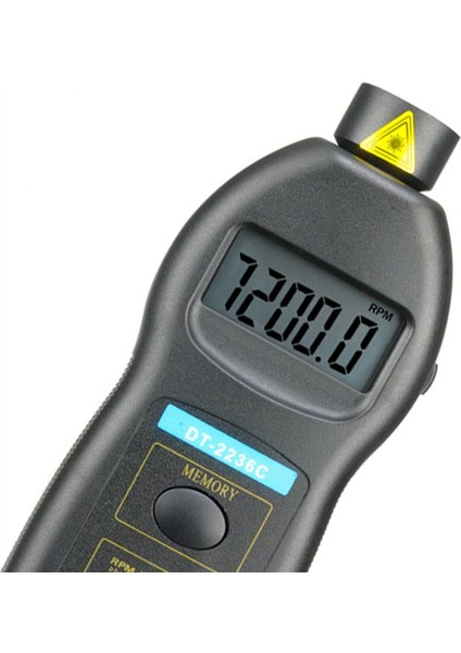 DT2236C Hız Dedektörü Ölçer Lazer Takometre Dt 2236C LED Dijital Optik Kontak Takometre Dedektör Ölçer (Yurt Dışından) indirimleri