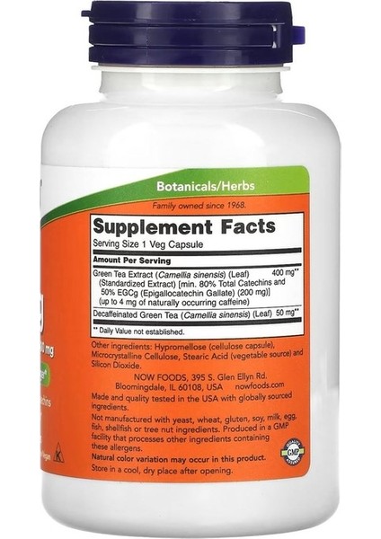 Egcg, Yeşil Çay Ekstresi, 400 Mg, 180 Veg.kapsül.usa Menşei.dmmedicine\'den fiyatları