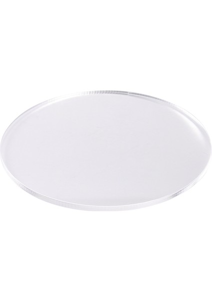 Şeffaf 3mm Kalınlığında Ayna Akrilik Yuvarlak Disk Çap: 100MM (Yurt Dışından)