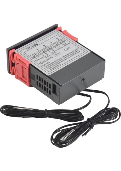 Dijital Termostat Sıcaklık Kontrol Cihazı STC-3008 Termometre Sensörü Higrometre 12V 24V 220V (Yurt Dışından) fiyatları