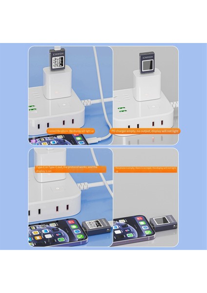 HDC-085C Dc 4,5-50V 0-12A Pd3.1 Çok Işlevli Dijital Ekranlı Dc Voltaj Ampermetre Güç Ölçer Tip-C Hücre Şarj Test Cihazı (Yurt Dışından) modelleri