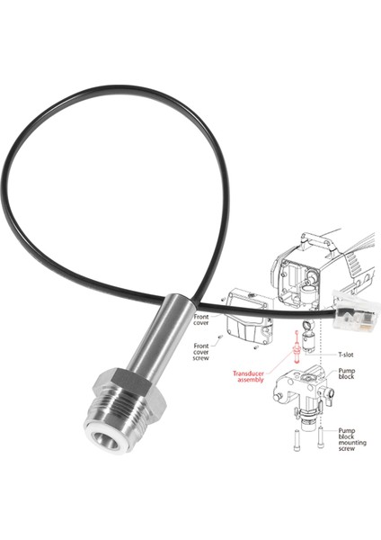 704492 Darbeli 440, 540, 640, 740, 840 Serisi Püskürtücüler Için Havasız Püskürtücü Basınç Dönüştürücü Sensörü (Yurt Dışından) modelleri