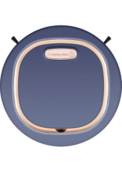 USB Kablosuz Elektrikli Süpürge Robotu Ev Temizlik Robotu Mavi (Yurt Dışından)