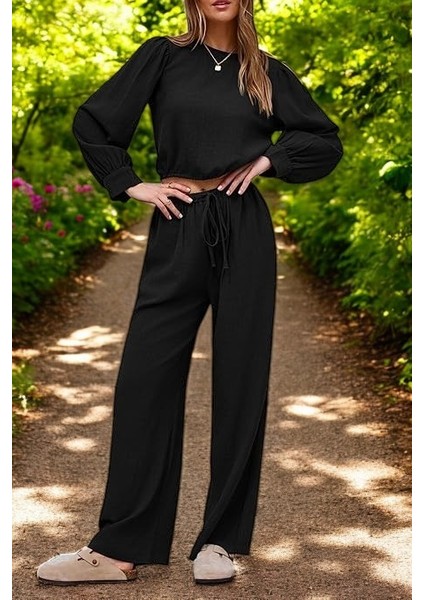 Yazlık Balon Kol Alt Üst Keten Takım fiyatları