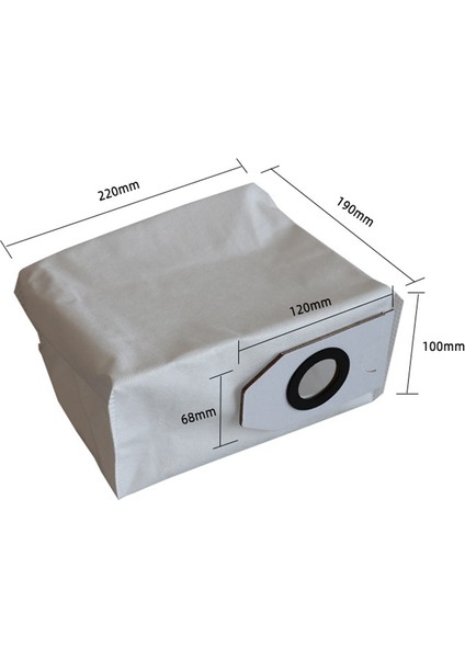 Midea V12 V10 Robot Süpürge Aksesuarları Için 12 Adet Yedek Parça Toz Torbası Dokumasız Çöp Torbası (Yurt Dışından) fiyatları