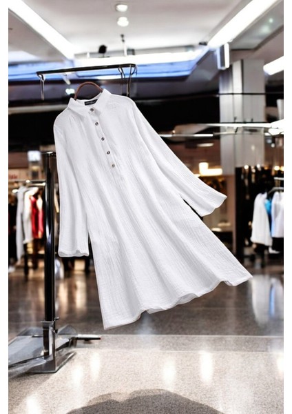 Yazlık Rahat Gömlek Yaka Elbise fiyatları