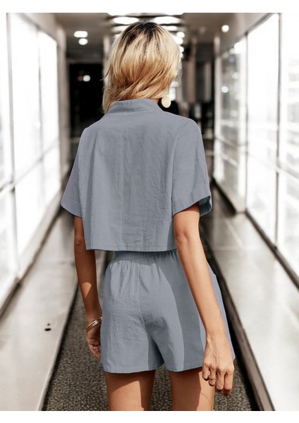 Yazlık Şortlu Alt Üst Keten Takım fiyatları