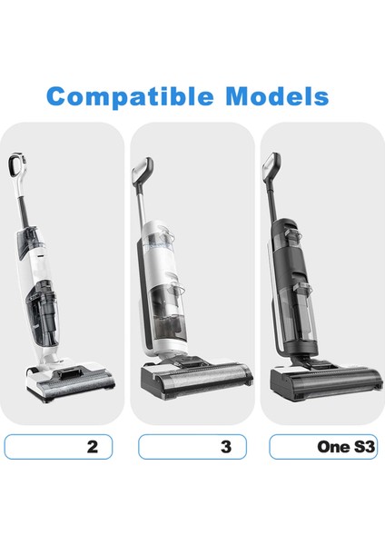 Tineco Ifloor 3/tineco Floor One S3 Kablosuz Islak Kuru Elektrikli Süpürge Yedek Silindir Fırça ve Filtre Kiti Uyumlu (Yurt Dışından) fiyatları