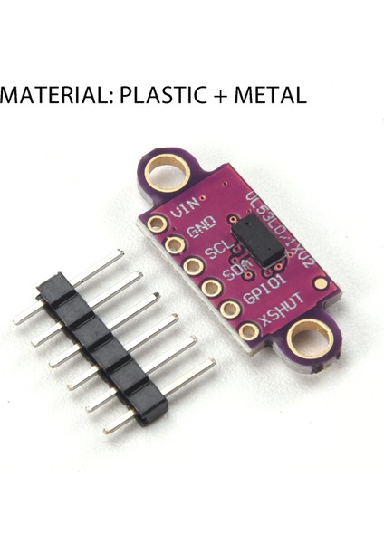 VL53L0X Uçuş Süresi Tof Mesafe Ölçme Sensörü Çıkışı 940NM GY-VL53L0XV2 Mesafe Modülü I2C Iıc (Yurt Dışından) indirimleri