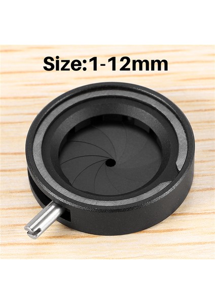 Manuel Diyafram Ayarlanabilir Mekanik Iris Diyaframı Dijital Kamera Mikroskobu Iris Lens SK12 Için Iris Diyaframı (Yurt Dışından)