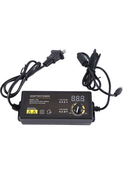 Ayarlanabilir Evrensel Kullanışlı Ekranlı 60W 3-36V Çok Işlevli Taşınabilir Voltaj Adaptörü Abd Fişi (Yurt Dışından) fiyatları