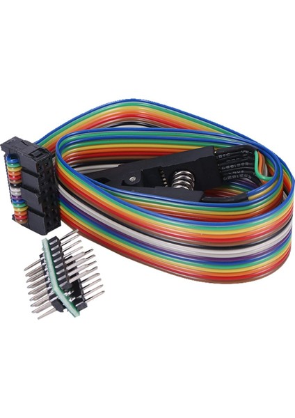 Programcı Test Klipsi SOP16 Sop Soic 16 SOIC16 Pin Ic Test Kelepçesi SOP16'DAN Dip8'e Flaş Klipsi 25 Serisi RT809F TL866CS TL866A Için (Yurt Dışından)