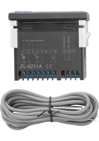 Lılytech ZL-6231A, Kuluçka Makinesi Kontrol Cihazı, Çok Işlevli Zamanlayıcılı Termostat, STC-1000 Veya W1209 + TM618N'YE Eşdeğer (Yurt Dışından) modelleri