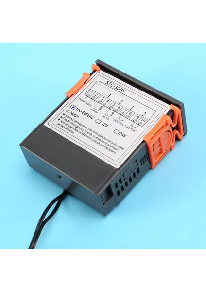 STC-3008 110-220V Çift Dijital Termostat Sıcaklık Kontrol Cihazı Kuluçka Makinesi Termostat Higrometre Nem Alma Cihazı Humidistat (Yurt Dışından) fırsatları