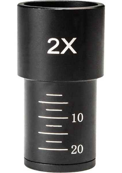 23,2 mm Montaj Portlu Biyolojik Mikroskop Için 2x Barlow Mercekli Biyolojik Mikroskop Göz Merceği (Yurt Dışından)