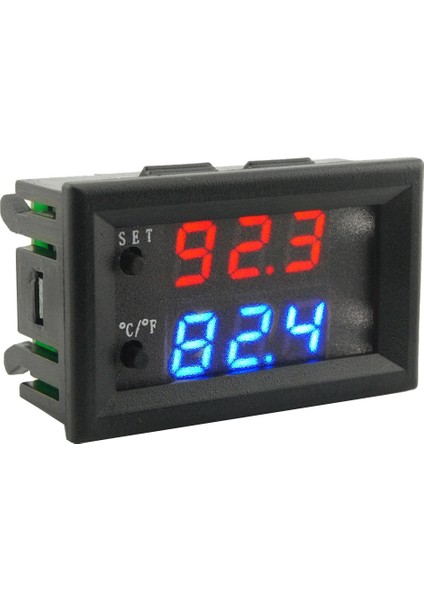 W2809 12V AC110-220V Prob Hattı Dijital Sıcaklık Kontrol LED Ekranlı Termostat Isıtma/soğutma Kontrol Cihazı ile (Yurt Dışından)