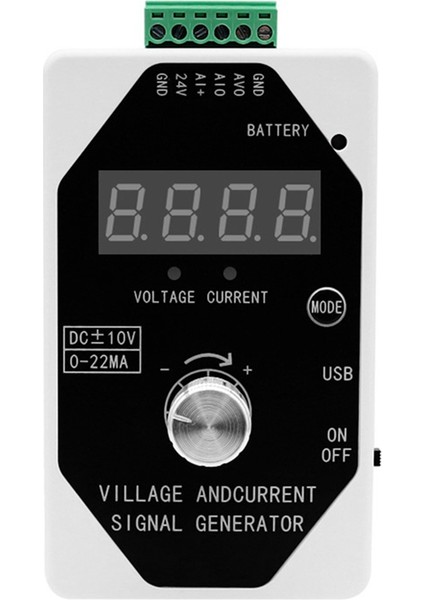 Çok Işlevli Sinyal Jeneratörü 4-20MA Akım Voltaj Sıcaklık Rtd Termokupl El Tipi Proses Kalibratörü (Yurt Dışından)