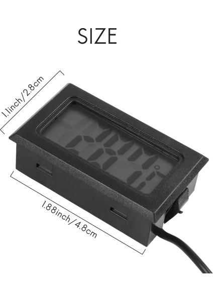 Buzdolapları ve Dondurucular Için Lcd'li Dijital Termometre (Yurt Dışından) fırsatları