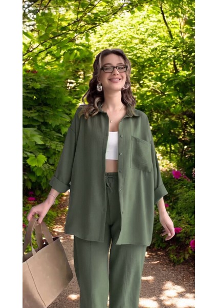 Yazlık Rahat Şık Alt Üst Ikili Keten Takım modelleri