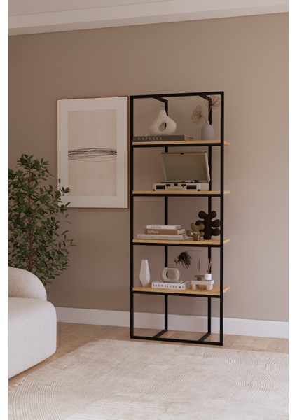 4 Raflı Dekoratif Kitaplık Ev Rafı Ofis Kitaplık Ev Kitaplık fiyatları
