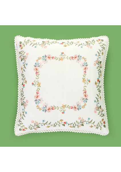 Soft Urban Delight Holly Kırlent - Ekru - 45X45 cm