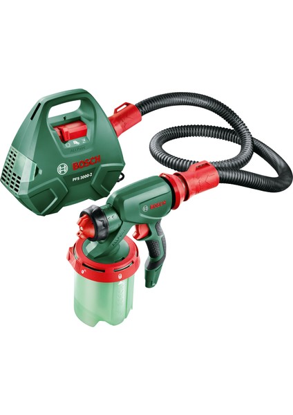PFS 3000-2 AllPaint Boya Tabancası 1000 ml Kapasite ile 650 Watt Güçlü Motor