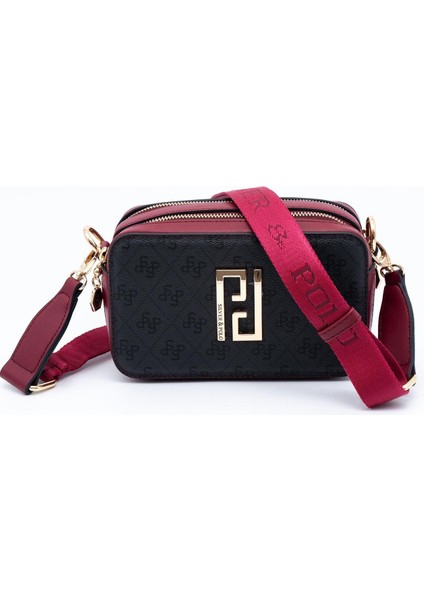 Antrasit - Bordo SP1078 Kadın Çapraz Çanta modelleri