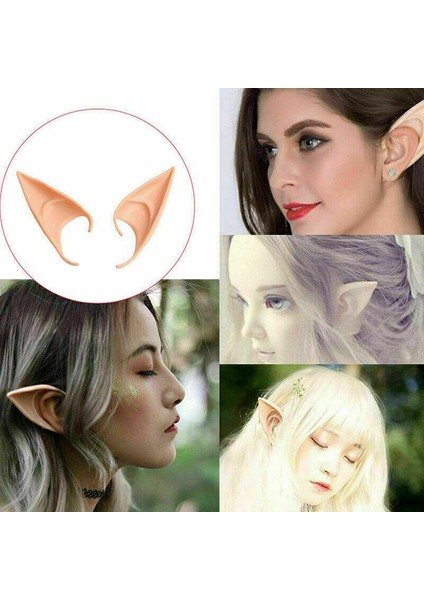 Yumuşak Malzemeden Imal Lateks Elf Kulağı 1 Çift indirimleri