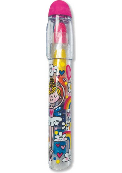 Silinebilir 5 Renkli Yumurtlayan Pastel Boya Kalem Fairy Craymerch3