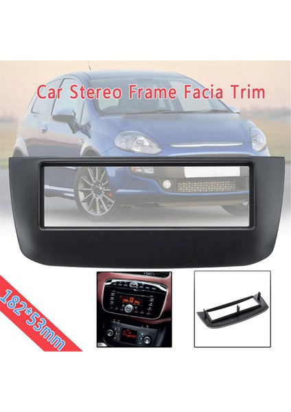 Fiat Havo Radyo Cd&#39;si Için 1 Din Fasya DVD Gösterge Tablosu Stereo Panel Dash Montaj Yetiştirme Kurulum Trim Kitleri Çerçeve Plakası (Yurt Dışından) indirimleri