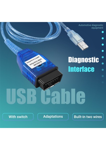 Inpa K+Için Can Ftdı FT232RL Çip, Bmw Tarayıcısı Için Anahtar ile Inpa K Dcan USB Kablosu Obd2 Teşhis Arabirimi (Yurt Dışından) indirimleri