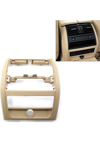 Arka Satır Merkezi Klima Hava Havalandırma Çerçevesi Çerçevesi 51169206790 Bmw 5 Serisi F10 F11 M5 Luxury 2010-2016 (Yurt Dışından)