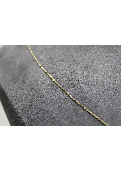 14 Ayar Altın T Harfi Kolye Zinciriyle Beraber modelleri