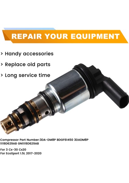 Mazda 3 Cx-30 CX20 Ford Ecosport 1.5l 3DA-DM8P BDGF61450 3DADM8P 1119D629AB GN1119D629AB (Yurt Dışından) indirimleri