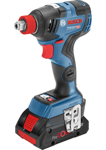 GDX 18 V-200 C Professional Akülü Somun Sıkma Makinesi (Akü ve Şarj Dahil Değil) - 06019G4204